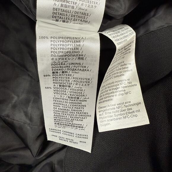 MCQ Alexander McQueen Genesis II Hybrid Utility Blazer Jacket Black IT 50 US 40 - Picture 10 of 13